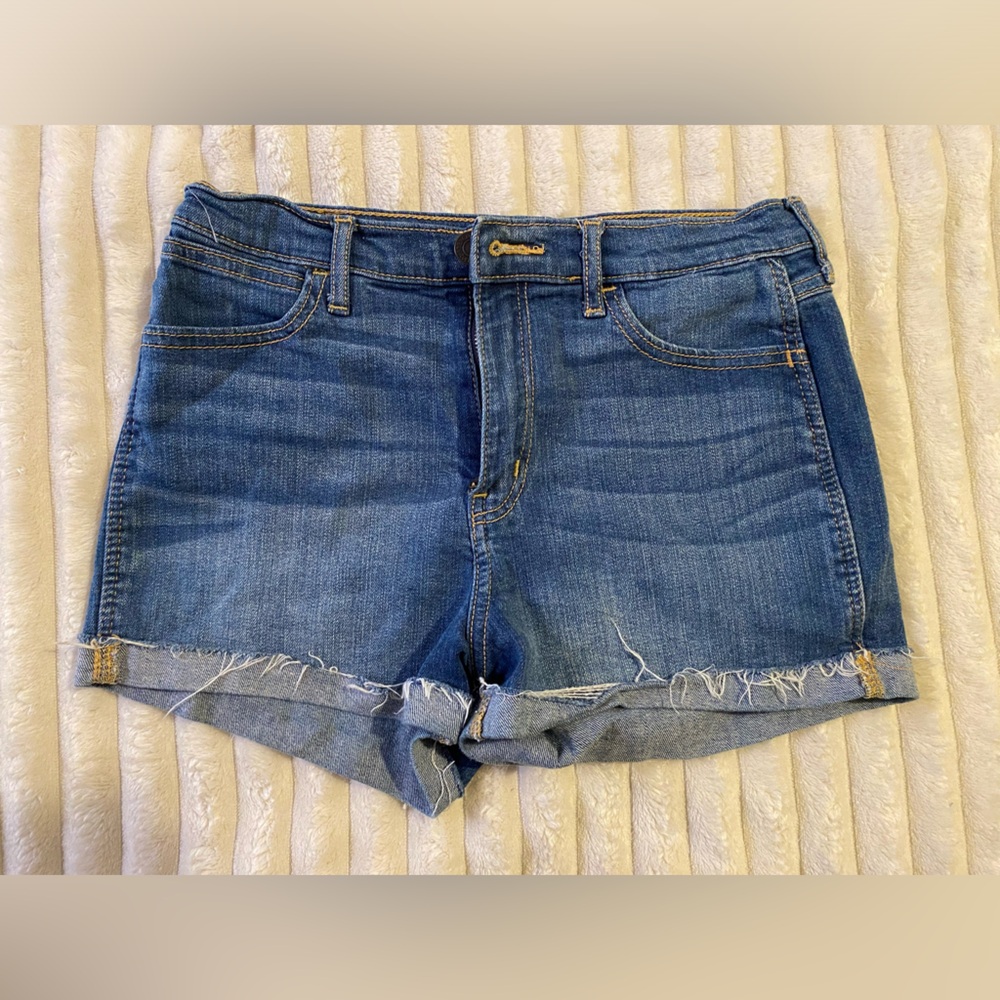 Abercrombie & Fitch Blue Denim Jean Shorts